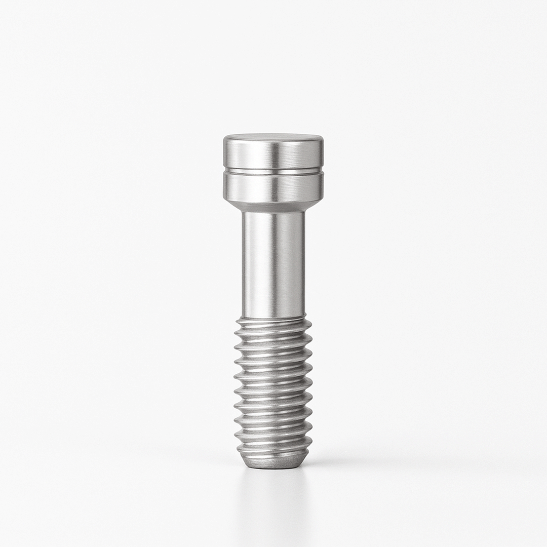 The Abutment Screw, (UNSAS, SSC), Regular drops a shadow beneath it.