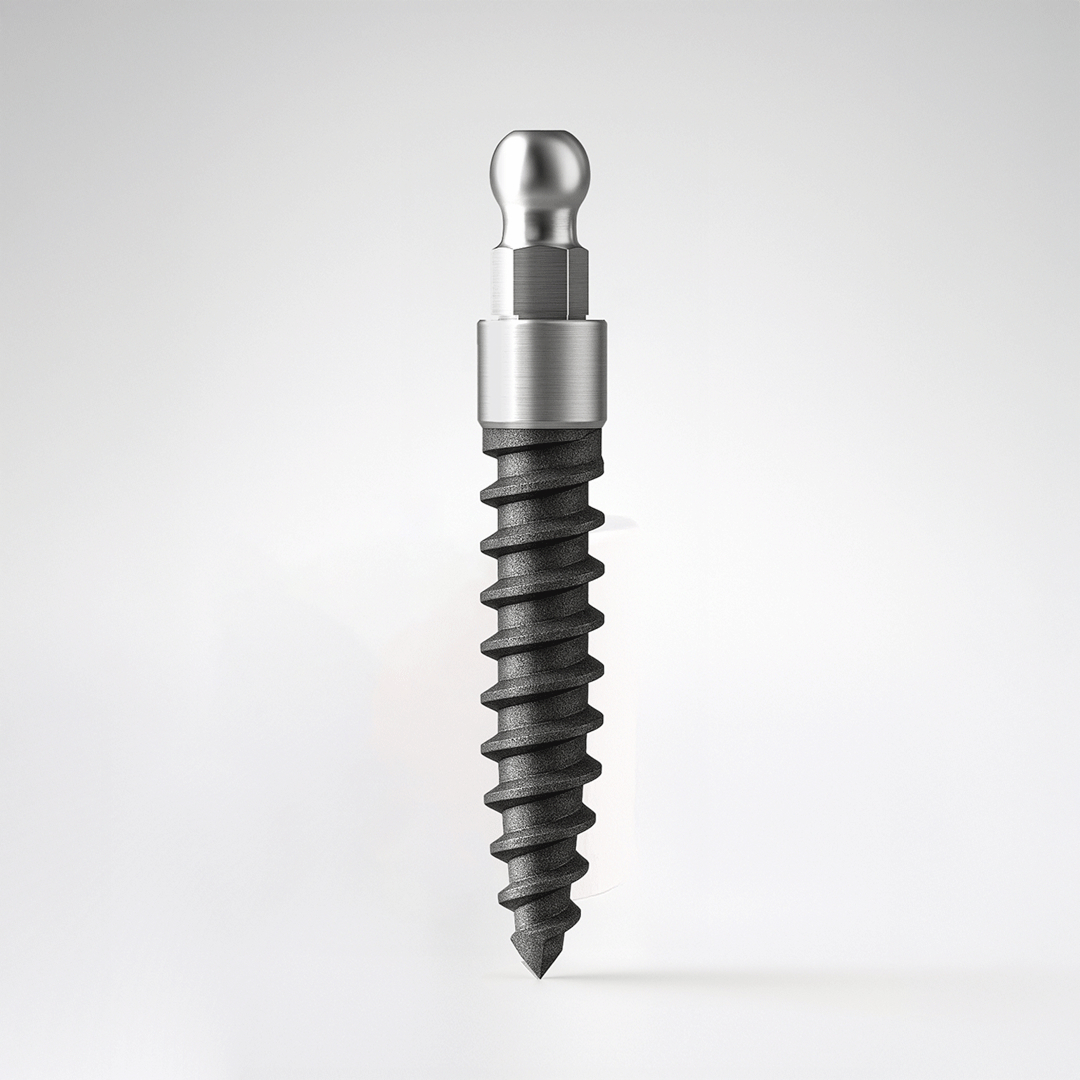 The DIO Ball Type Protem Fixture against a gray background.
