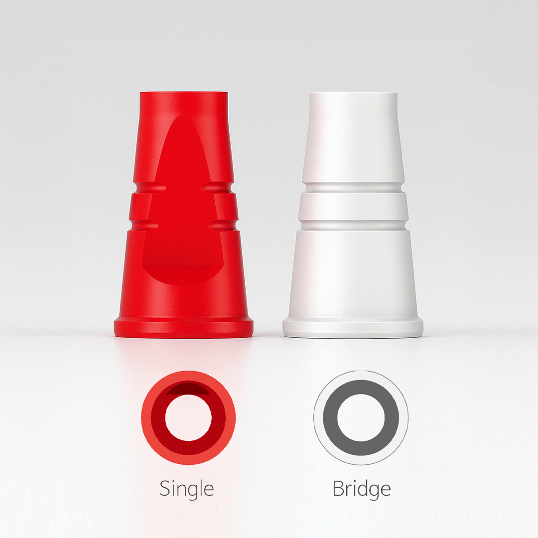 The Plastic Coping, (SSAP), Regular.Wide in its Single and Bridge forms.