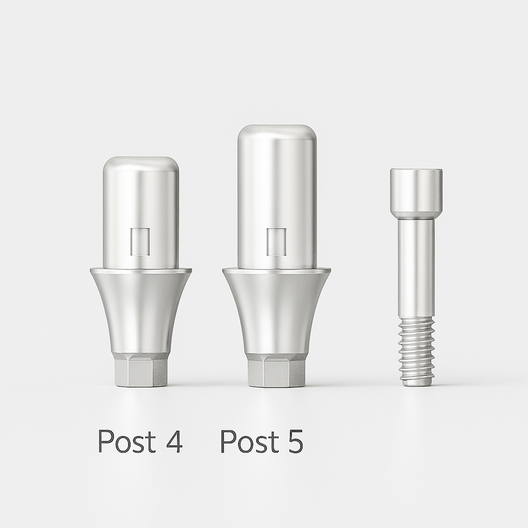 The different forms of the Hybrid Link (Ti-Base) Link- Narrow.