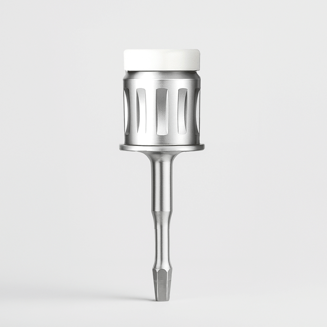 The Multiunit Angled Abutment Driver drops a shadow.