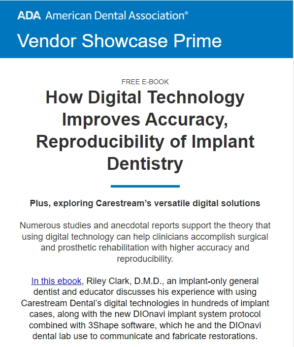 How Digital Technology Improves Accuracy, Reproducibility of Implant