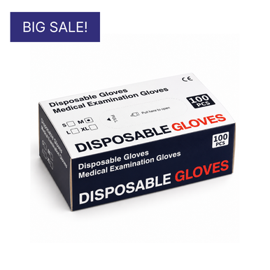 Nitrile Lavender Exam Gloves Box of 100