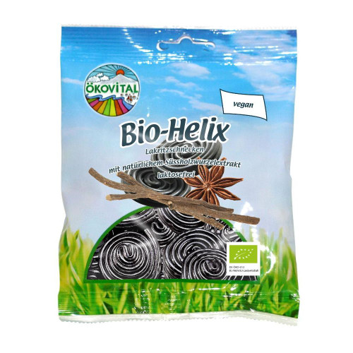 Lakrisrull, 80 g, økologisk, Ökovital