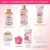 Wild Rose & Raspberry Leaf in Bath Caddy
