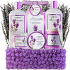 Lavender Bath and Body Gift Basket