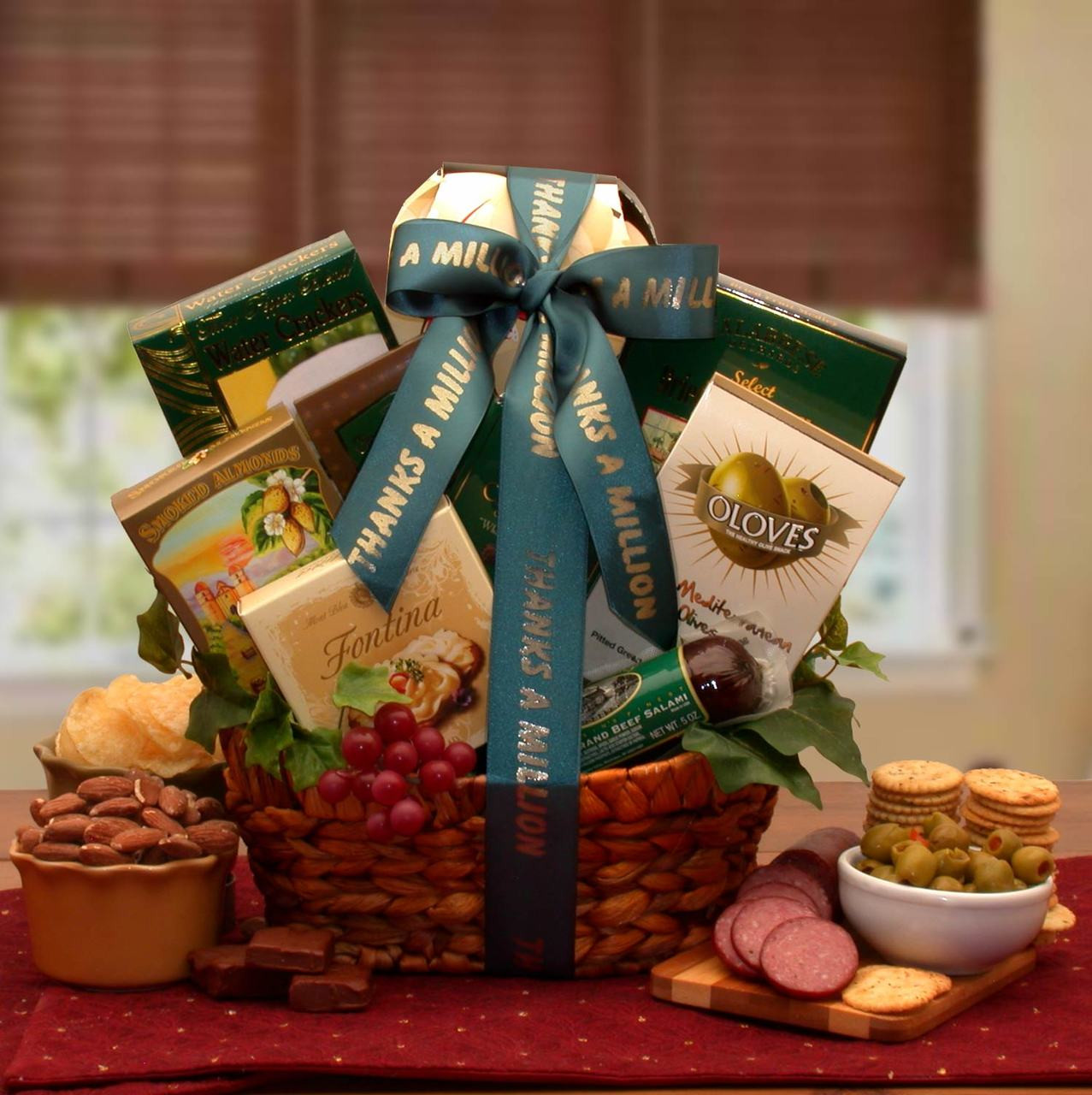 A Gourmet Thank You Gift Basket Baskets N Beyond A Gourmet Thank You Gift Basket Baskets N Beyond