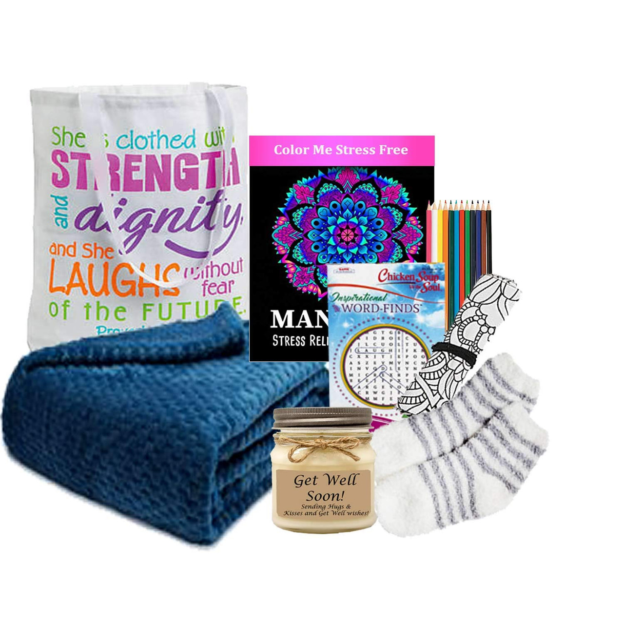 Sleep, Rest and Recover Get Well Gifts for Women - Get Well Gift -  Baskets-n-Beyond