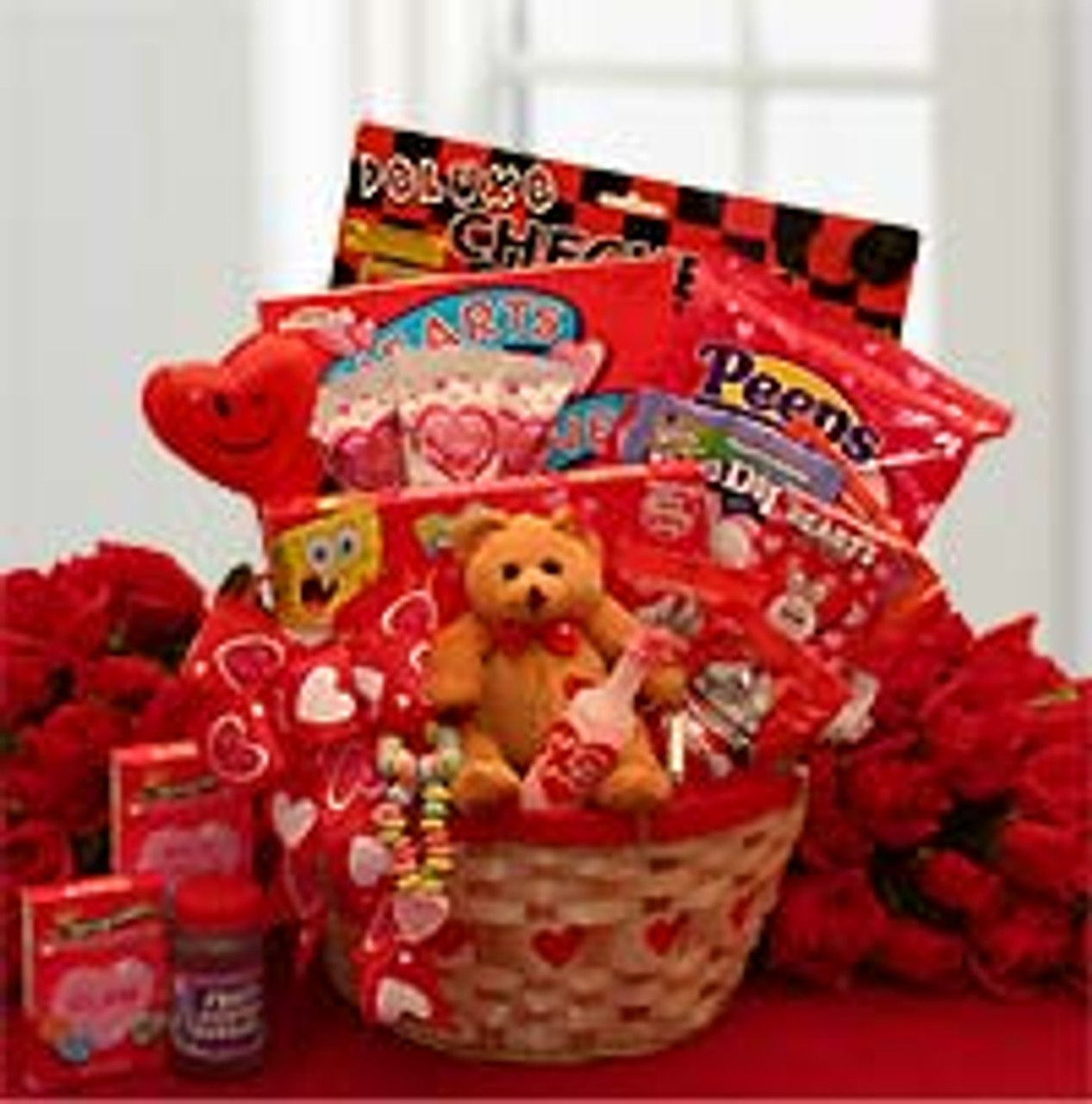 Valentine Wishes: Valentine's Day Gift Basket by Gift Baskets Etc