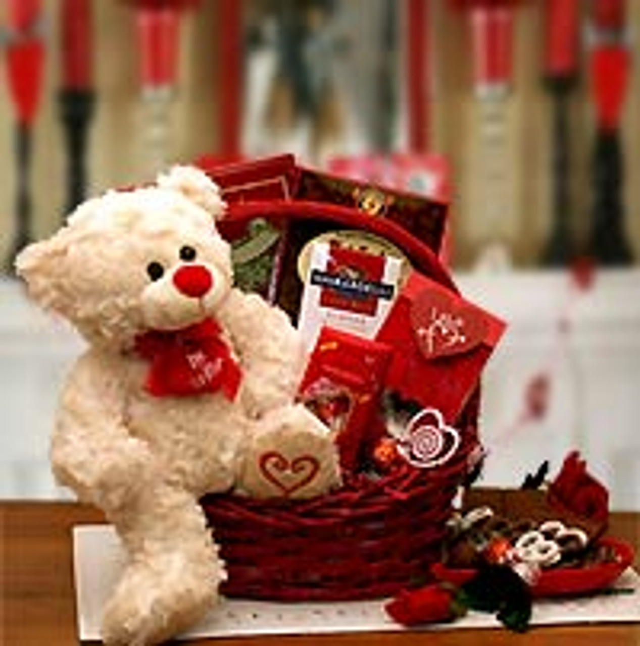 Wait Until You See This Valentine Gift Basket Of Goodies & Valentine's Day  Sweaters - Home with Heather