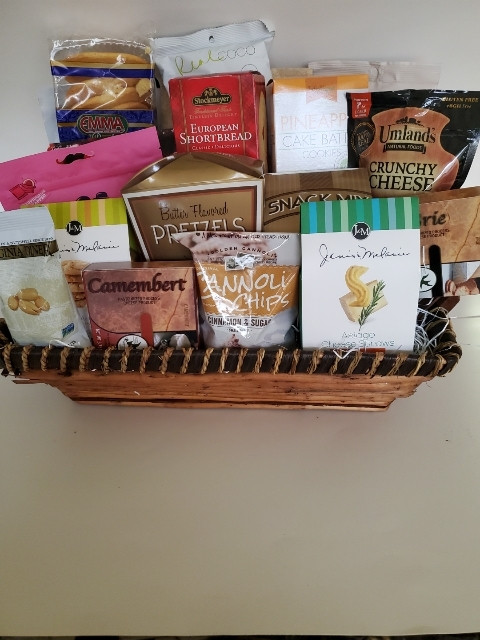 Gourmet Sympathy Basket BasketsnBeyond