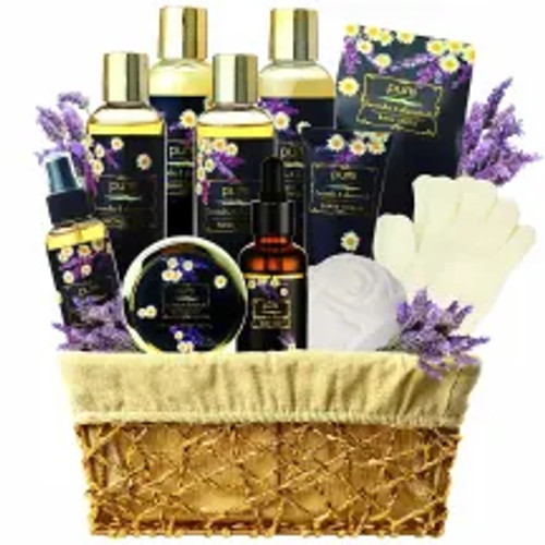 luxurious Lavender  Spa Basket