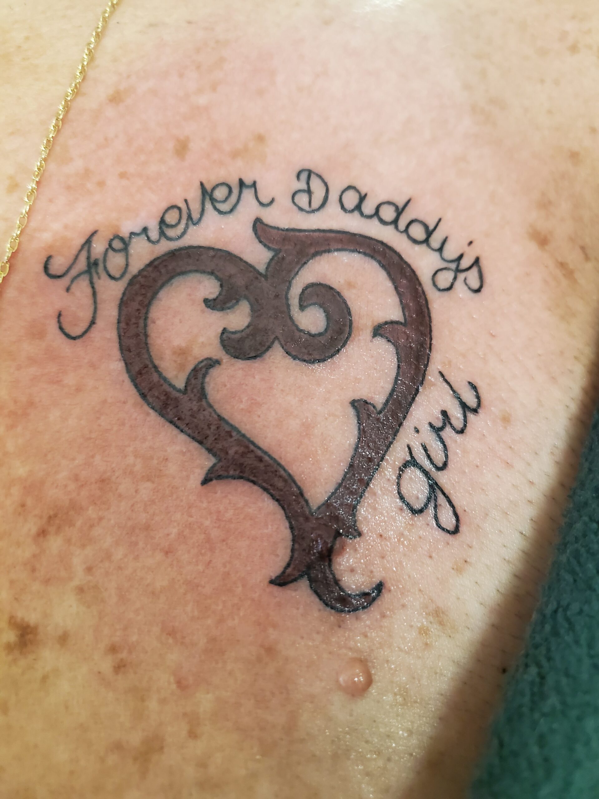 Forever Daddy's Girl tattoo