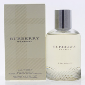 BURBERRY WEEKEND FOR WOMEN EAU DE PARFUM SPRAY 3.3 OZ BURBERRY WEEKEND FOR WOMEN EAU DE PARFUM SPRAY 3.3 OZ