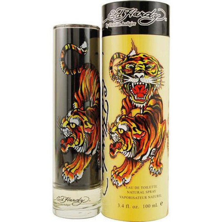 Ed Hardy Cologne for Men by Christain Audigier Edt Spray 3.4 oz