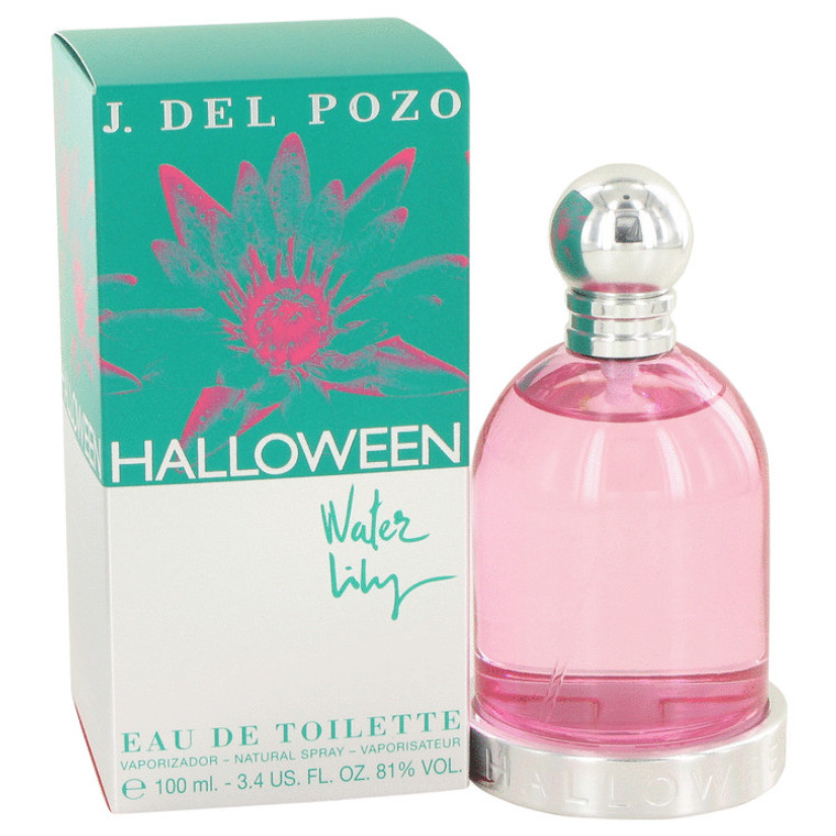 Halloween Water Lilly Perfume for Women by Jesus Del Pozo Edt Spray 3.4 oz