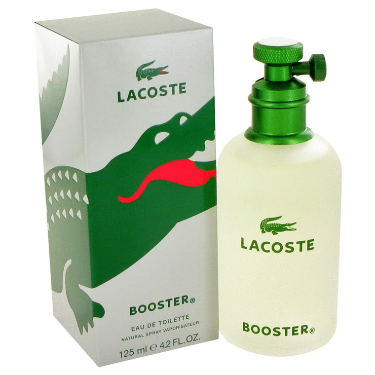 Booster Cologne for Men by Lacoste Edt Spray 4.2 oz