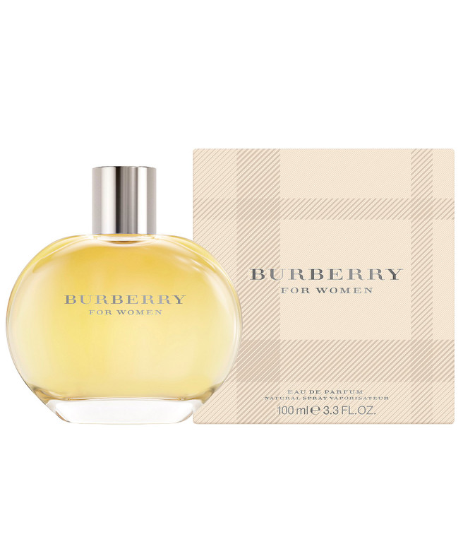 Womens Burberry Classic Perfume By Burberry Edp Spray 3.3 oz