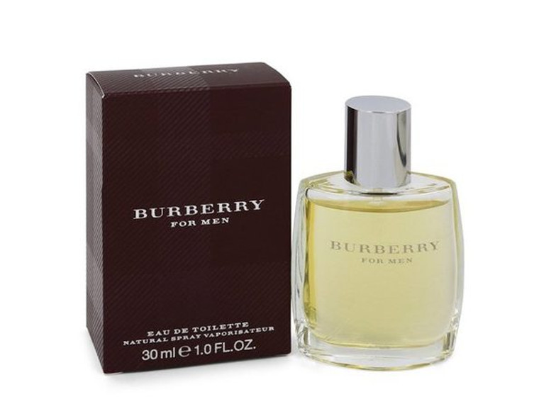 Burberry Classic Cologne for Men by Burberry Eau de Toilette Edt Spray 1 oz