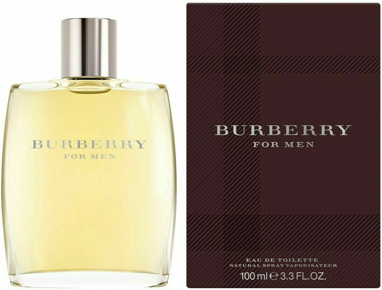 Burberry Classic Cologne for Men Burberry Eau de Toilette Edt Spray 3.3 oz