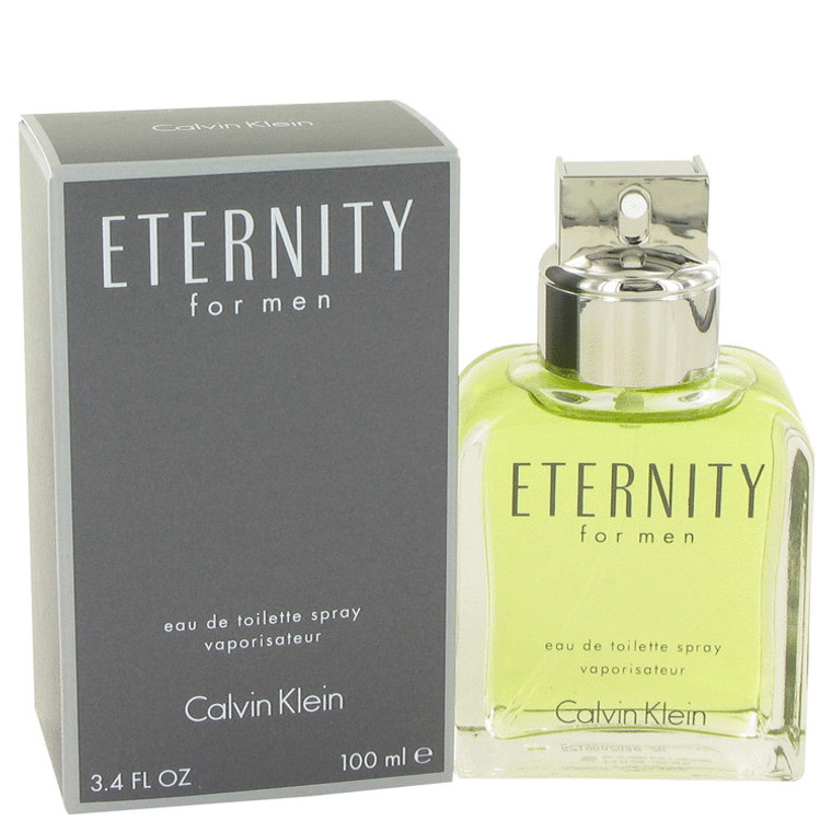 Eternity Cologne Mens By Calvin Klein Eau de Toilette Spray 3.4 oz