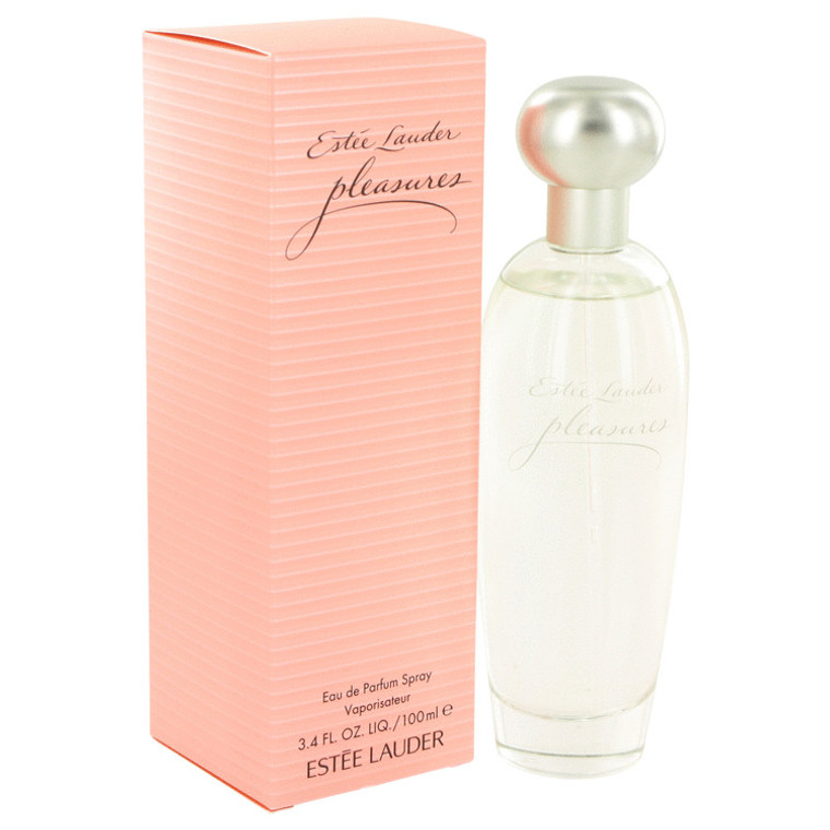 Pleasures Perfume By Estee Lauder Womens Edp Spray 3.4 oz