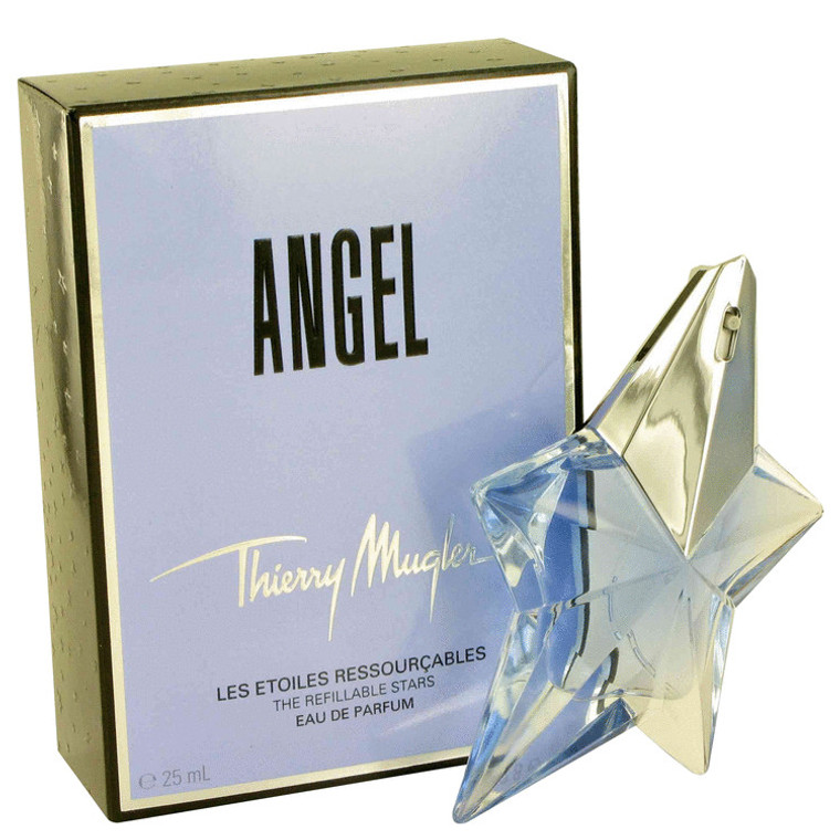 Womens Angel Perfume by Thierry Mugler Refillable Edp Spray .85 oz