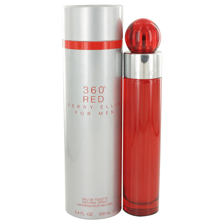 360 Red Cologne For Men by Perry Ellis Edt 3.3 oz