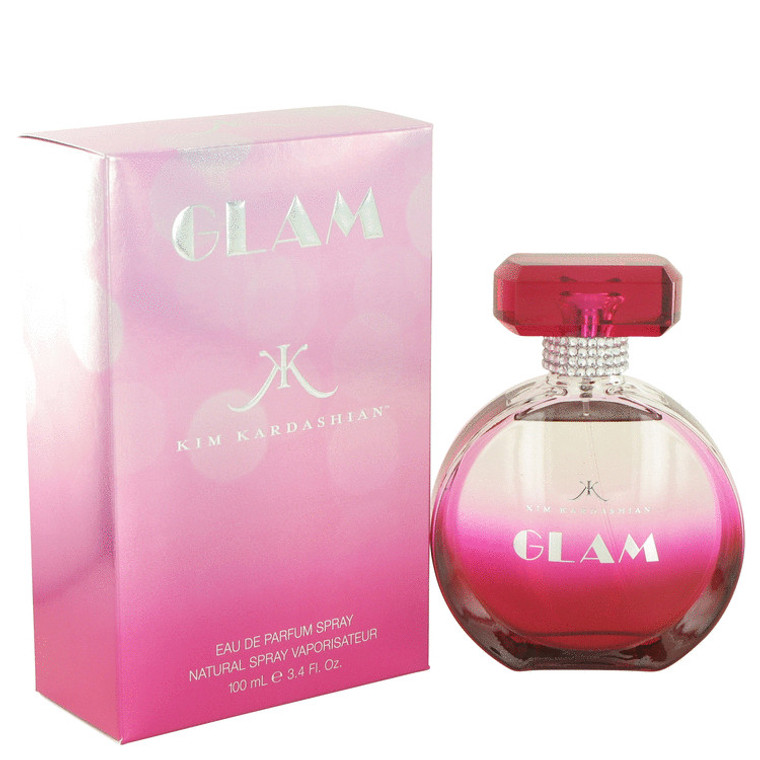 Glam Cologne by Kim Kardashian for Women Edp Spray 3.4 oz