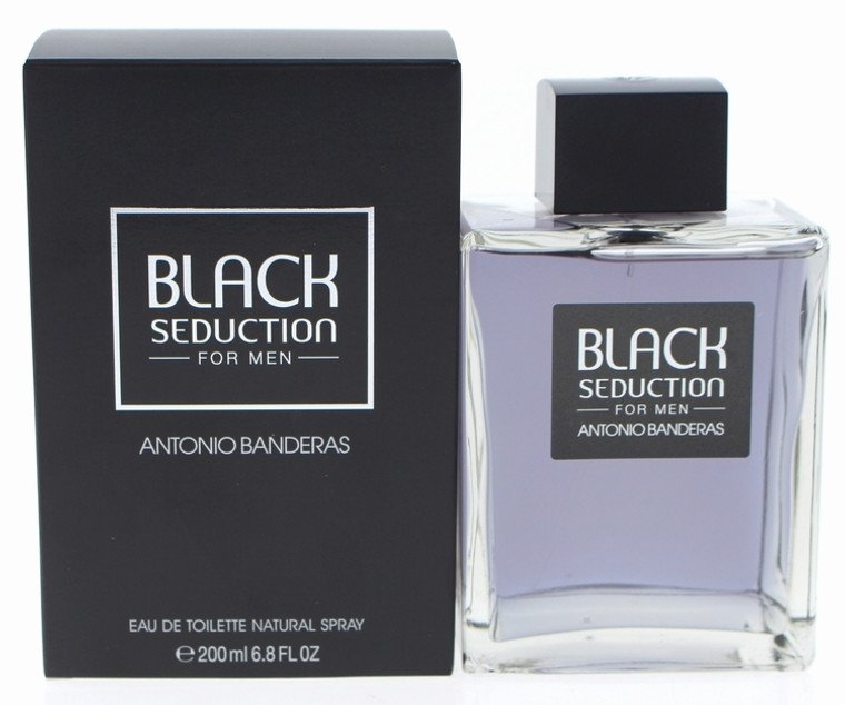 ANTONIO BANDERA'S BLACK SEDUCTIOIN EAU DE TOILETTE SPRAY 6.7 OZ