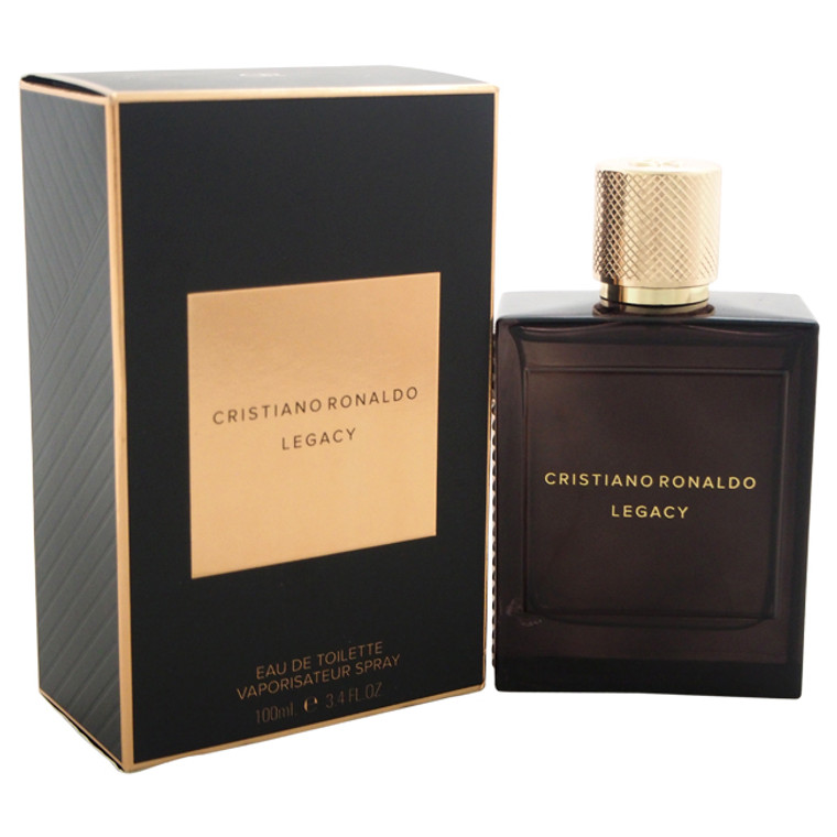 CRISTIANO RONALDO LEGACY EAU DE TOILETTE SPRAY 3.4 OZ