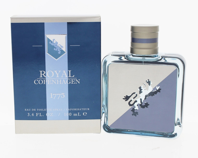 ROYAL COPENHAGEN 1775 FOR MEN EAU DE TOILETTE SPRAY 3.4 OZ