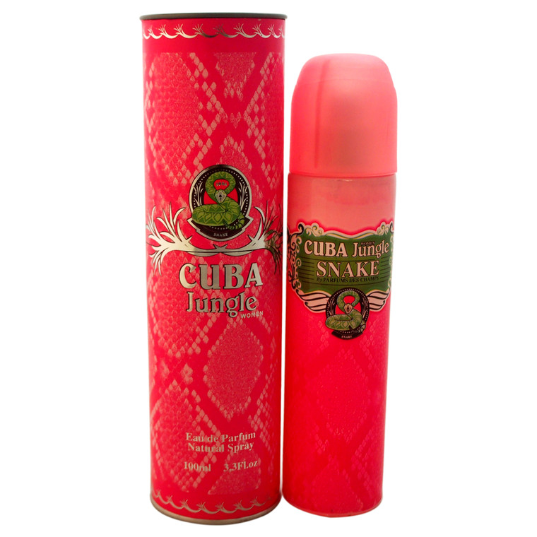 CUBA JUNGLE SNAKE FOR WOMEN EAU DE PARFUM SPRAY 3.4 OZ