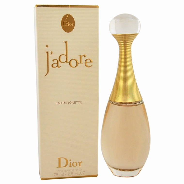 JADORE FOR WOMEN EAU DE TOILETTE SPRAY 2.5 OZ