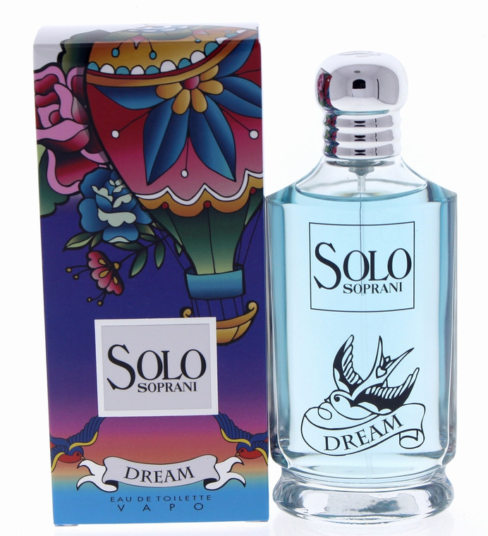 LUCIANO SOPRANI SOLO DREAM FOR WOMEN EAU DE TOILETTE SPRAY 3.4 OZ