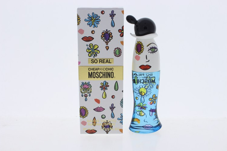 MOSCHINO CHEAP & CHIC SO REAL FOR WOMEN EAU DE TOILETTE SPRAY 1.7 OZ