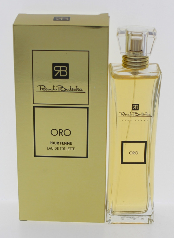 RENATO BALESTRA ORO FOR WOMEN EAU DE TOILETTE SPRAY 3.4 OZ