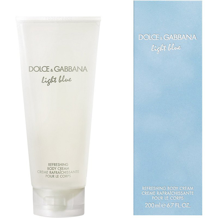 DOLCE & GABBANA LIGHT BLUE FOR WOMEN 3.3 OZ BODY CREAM