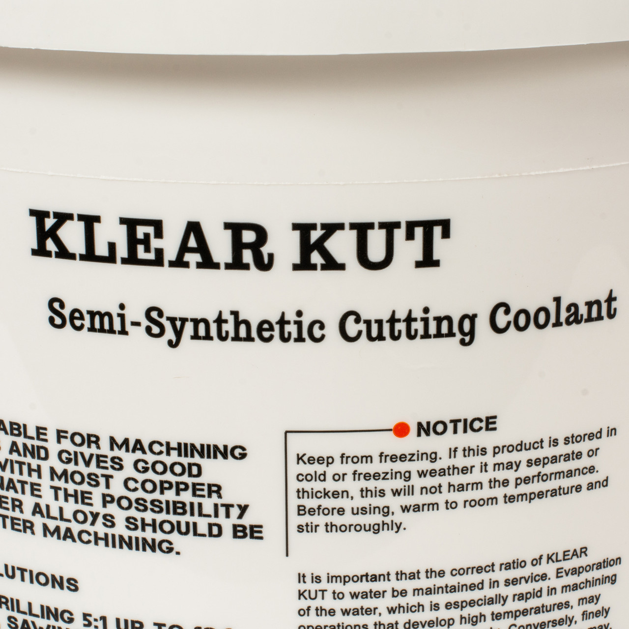 Klear Kut Semi Synthetic Cutting Fluid | Peddinghaus