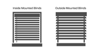 The Difference Between Inside Mount & Outside Mount Blinds