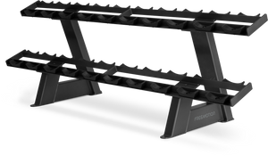 TWIN TIER DUMBBELL RACK