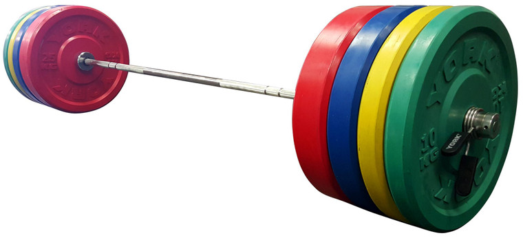 Rubber Training Bumper Plate Set (Color, Metric)