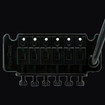 Floyd Rose 6-String Non-Fine Tuner Black Tremolo System - FRTNFTB