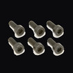Floyd Rose Original Black Saddle Mounting Screws (Set of 6) - FROSMSBP