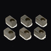 Floyd Rose Original Black String Lock Insert Block (Set of 6) - FROSLIBP