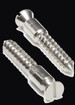 Floyd Rose Original Chrome Bridge Mounting Wood Screws (Set of 2) - FRBMWSSCP