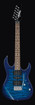 Ibanez GRX70QATBB RG Gio Series Electric Guitar, Transparent Blue Burst