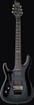 Schecter 1929 Hellraiser Hybrid C-1 FR LH Guitar, Trans Black Burst