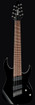 Ibanez RGMS8BK RG Series Electric Guitar, Black