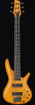 Ibanez GVB36AM GVB Signature Series Electric Bass Guitar, Amber